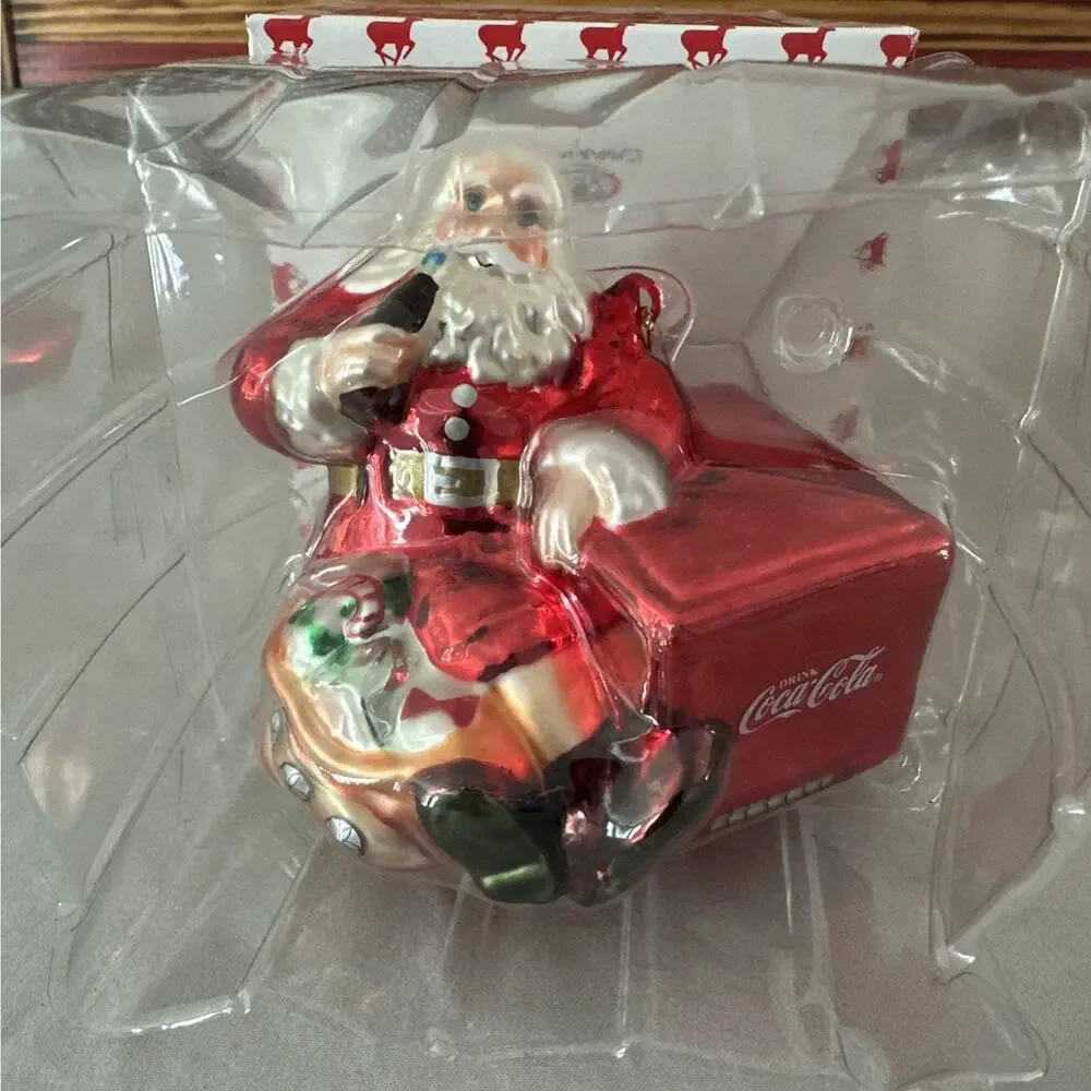 VTG Coke Coca Cola Cavanaghs Figurines Ornaments Member Only Lot Of 5 YR 99-01